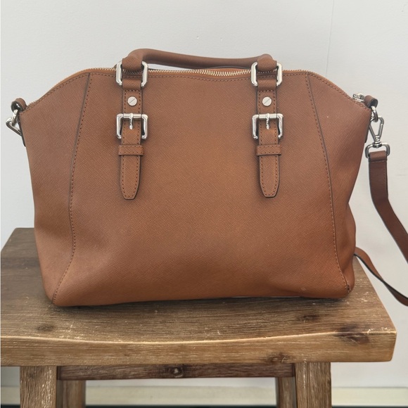 Michael Kors Tan Leather Satchel - Picture 4 of 13